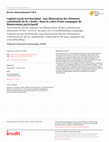 Research paper thumbnail of Capital social territorialisé : une illustration des éléments constitutifs de la « foule » dans le cadre d’une campagne de financement participatif