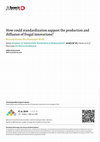 Research paper thumbnail of How could standardization support the production and diffusion of frugal innovations?