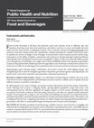 Research paper thumbnail of Food security and food safety