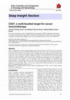 Research paper thumbnail of CD47, a multi-facetted target for cancer immunotherapy