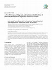 Research paper thumbnail of A New Triterpenoid Saponin and Antimicrobial Activity of Ethanolic Extract fromSapindus mukorossiGaertn