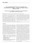 Research paper thumbnail of Tetracyanoquinodimethanido Derivatives of (Terpyridine)‐ and (Phenanthroline)metal Complexes − Structural and Magnetic Studies of Radical‐Ion Salts