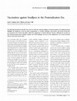 Research paper thumbnail of Vaccination against Smallpox in the Posteradication Era