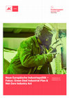 Research paper thumbnail of Neue Europäische Industriepolitik - Fokus: Green Deal Industrial Plan & Net-Zero Industry Act (AK EUROPA Positionspaper, 2023)