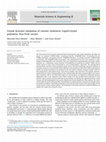 Research paper thumbnail of Crystal structure simulation of cationic cholesteric Liquid-Crystal polyesters. Non-Viral vectors