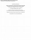 Research paper thumbnail of Synthesis, Characterization, and Electrochemical Properties of New Highly Processable, Hole-Transporting Fluorocyclic Aryl Amine Polymers