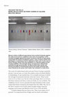 Research paper thumbnail of UNLEASH THE DOLLS: MARIE ARLETH SKOV ON PENNY GORING AT GALERIE MOLITOR, BERLIN