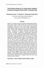 Research paper thumbnail of Tafsir Bahasa Bugis AG. H. Daud Ismail: Aplikasi Penafsiran dengan Metode Hida’i tentang al-Rijs