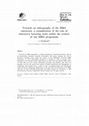 Research paper thumbnail of Towards an ethnography of the MBA classroom: a consideration of the role of interactive lecturing styles within the context of one MBA programme