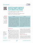 Research paper thumbnail of Atención de un paciente sospechoso de infección por COVID-19: análisis de un caso de simulación clínica avanzada