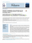 Research paper thumbnail of Volumetric capnography versus spirometry for the evaluation of pulmonary function in cystic fibrosis and allergic asthma