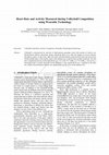 Research paper thumbnail of Heart Rate and Activity Measured during Volleyball Competition using Wearable Technology