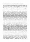 Research paper thumbnail of La società (dis)umana e la mercantilizzazione del soggetto