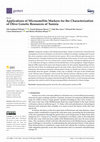 Research paper thumbnail of Applications of Microsatellite Markers for the Characterization of Olive Genetic Resources of Tunisia