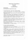 Research paper thumbnail of Międzynarodowe stosunki polityczne