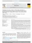 Research paper thumbnail of Comparison of in vivo vs. frozen vs. Thiel cadaver specimens in visualisation of anatomical structures of the ankle on proton density Magnetic Resonance Imaging (MRI) through a visual grading analysis (VGA) study