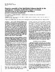 Research paper thumbnail of Stepwise assembly of the lipid-linked oligosaccharide in the endoplasmic reticulum of Saccharomyces cerevisiae: identification of the ALG9 gene encoding a putative mannosyl transferase