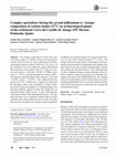 Research paper thumbnail of Complex agriculture during the second millennium bc: isotope composition of carbon studies (δ13C) in archaeological plants of the settlement Cerro del Castillo de Alange (SW Iberian Peninsula, Spain)