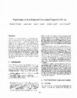 Research paper thumbnail of Experiments with an improved constrained expression toolset