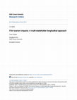 Research paper thumbnail of Film tourism impacts: a multi-stakeholder longitudinal approach