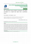 Research paper thumbnail of The Association between benthic invertebrates and aquatic macrophytes in a tropical lake, Nguru Lake: a preliminary survey