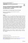 Research paper thumbnail of The role of environmental filtering, geographic distance and dispersal barriers in shaping the turnover of plant and animal species in Amazonia