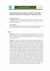 Research paper thumbnail of Designing and Empirical Testing of a Model for "Determining Instances of Disclosure" in Management Commentary in Iran