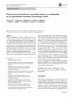 Research paper thumbnail of Extracorporeal membrane oxygenation improves coagulopathy in an experimental traumatic hemorrhagic model