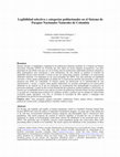 Research paper thumbnail of Legibilidad selectiva y categorías poblacionales en el Sistema de Parques Nacionales Naturales de Colombia