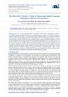 Research paper thumbnail of The Role of the Teacher's Guide in Enhancing English Language Education (a Review of Literature)