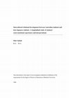 Research paper thumbnail of Intercultural relational development between Australian students and host Japanese students: a longitudinal study of students' socio-emotional experiences and interpretations