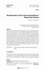 Research paper thumbnail of Soundscapes of two rural communities in Papua New Guinea