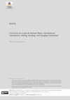 Research paper thumbnail of Una lectura de la obra de Richard Albert: Constitutional Amendments: Making, Breaking, and Changing Constitution