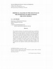 Research paper thumbnail of Empirical Analysis on the Use of Ols in the Estimation of Simultaneous Equation Models