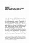 Research paper thumbnail of V. Antoniol, O. Malatesta, S. Marino, Introduction. Perspectives on Nancy Fraser's Thought: Philosophy, Perspectives on Nancy Fraser's Thought: Philosophy, Feminism, Capitalism, and the Climate Crisis, in «Scenari», n. 18, 2023, pp. 145-154