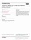 Research paper thumbnail of Généalogie des représentations et attitudes face aux épidémies au Québec depuis le XIXe siècle