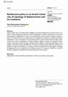 Research paper thumbnail of Settlement policy in an Israeli mixed city: A typology of displacement and its resistance