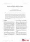 Research paper thumbnail of Distance Learning in Computer Graphics