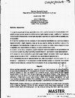 Research paper thumbnail of Regulation of coal polymer degradation by fungi, Second quarterly report, [October--December 1994]