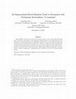 Research paper thumbnail of On Expectations-Driven Business Cycles in Economies with Production Externalities: A Comment