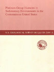 Research paper thumbnail of Platinum-group elements in sedimentary environments in the conterminous United States, with a section on platinum group elements in coal