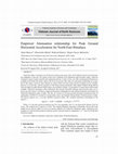 Research paper thumbnail of Empirical Attenuation relationship for Peak Ground Horizontal Acceleration for North-East Himalaya