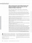 Research paper thumbnail of Effect of Denosumab on Bone Mineral Density and Biochemical Markers of Bone Turnover: Six-Year Results of a Phase 2 Clinical Trial