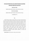 Research paper thumbnail of Fen Bilgisi Öğretmen Adaylarının Program Geliştirme Sürecine İlişkin Bilgi Düzeyleri