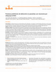 Research paper thumbnail of Factores predictores de defunción en pacientes con neumonía por influenza a H1n1