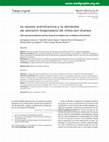 Research paper thumbnail of La vacuna antirrotavirus y la demanda de atención hospitalaria de niños con diarrea