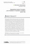 Research paper thumbnail of Negotiating Interior Frontiers: Lara Haddad’s A Question of History (2015–16)