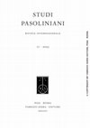 Research paper thumbnail of rec. a Pier Paolo Pasolini, Le lettere. Con una cronologia della vita e delle opere, a c. di [Graziella Chiarcossi], Antonella Giordano, Nico Naldini, Milano, Garzanti, 2021, in «Studi pasoliniani», vol. 17, 2023, pp. 125-127.