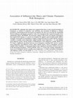 Research paper thumbnail of Association of Influenza-Like Illness and Climatic Parameters With Hemoptysis