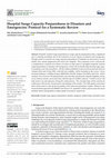 Research paper thumbnail of Hospital Surge Capacity Preparedness in Disasters and Emergencies: Protocol for a Systematic Review